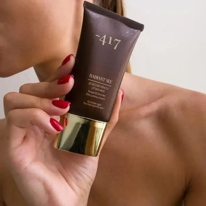 -417 Dead Sea 60-Second Lifting Mask Cream Anti-Aging Vegan (1.69oz / 50ml)