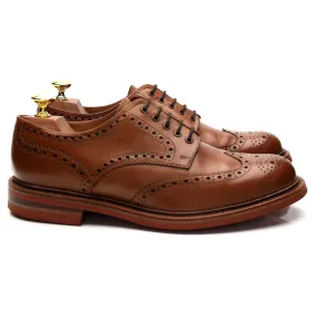 1880 'Worton' Brown Derby Brogue UK 7 G