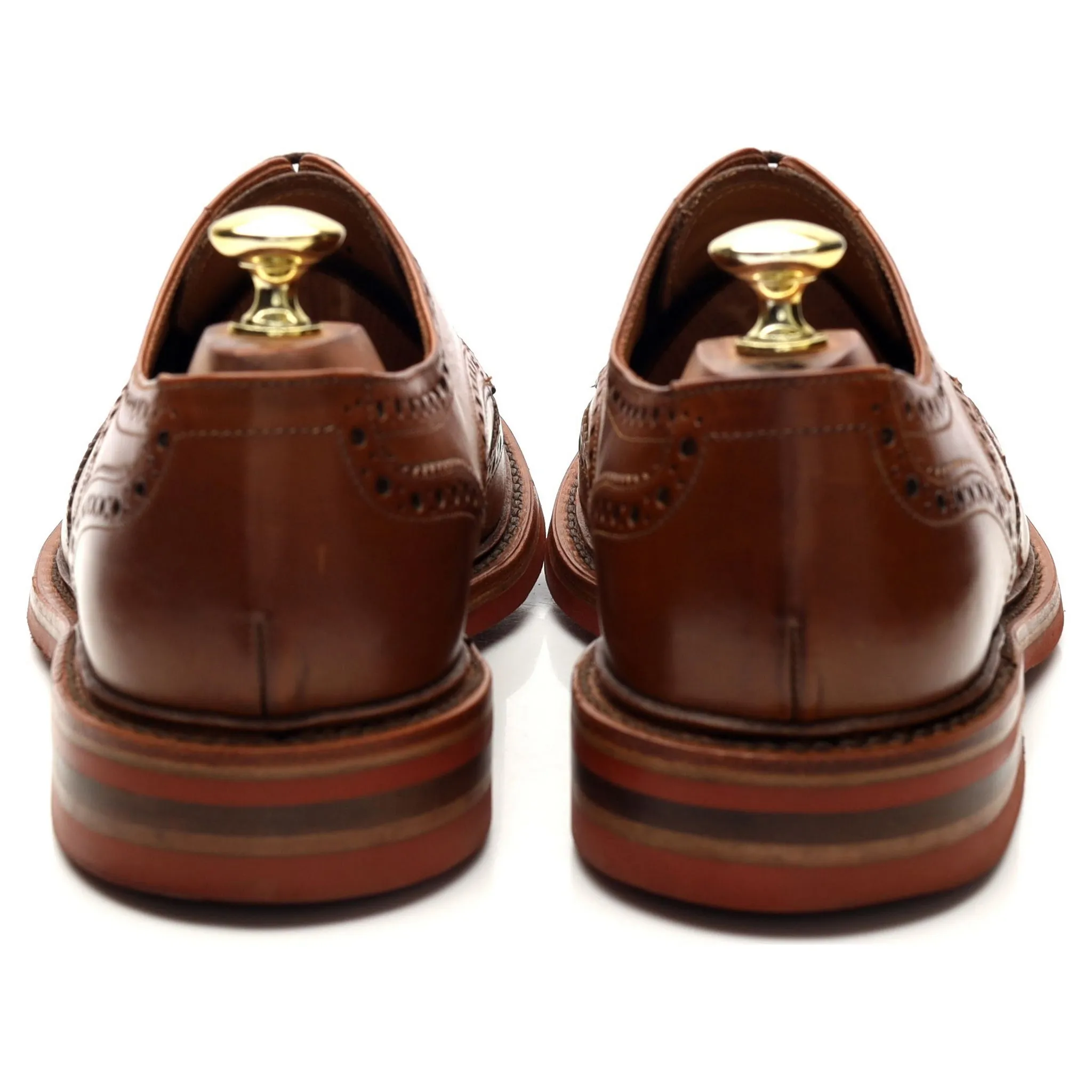 1880 'Worton' Brown Derby Brogue UK 7 G