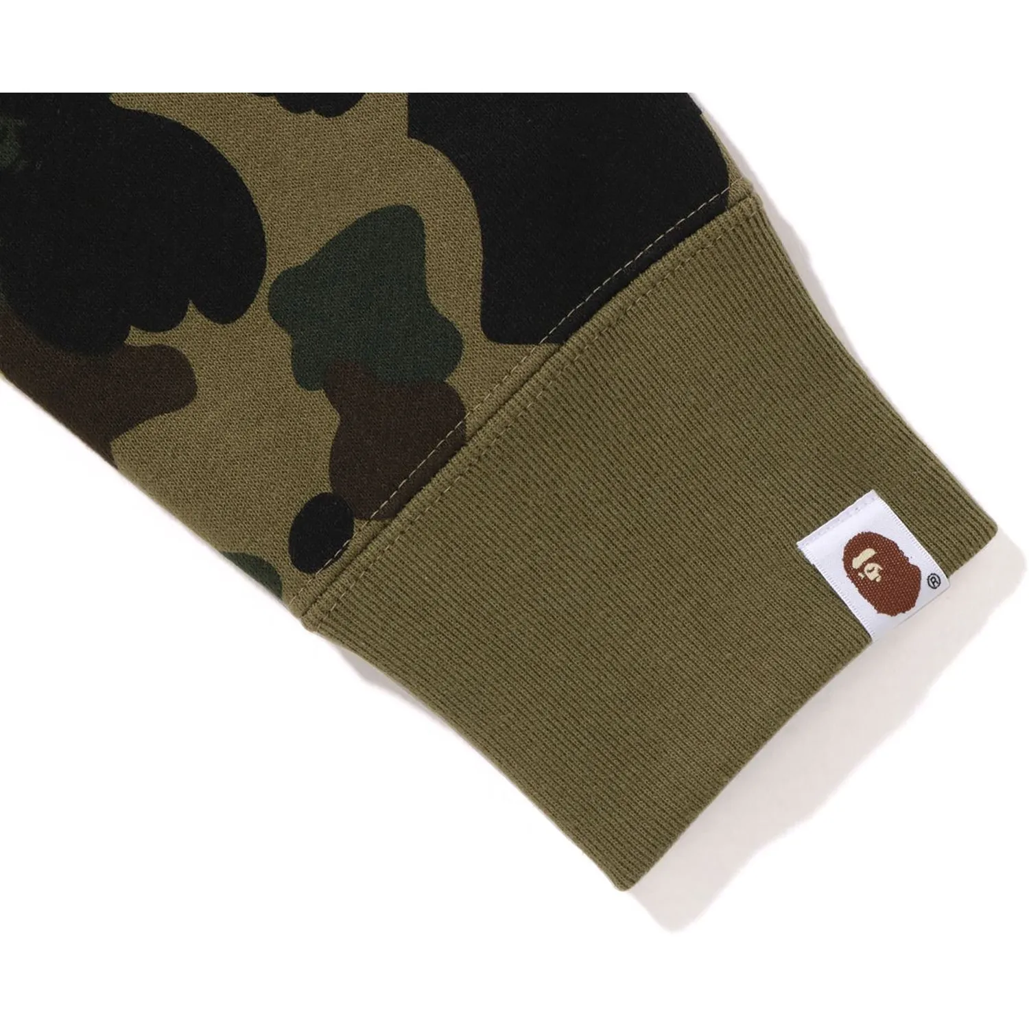 1ST CAMO BAPE CREWNECK MENS