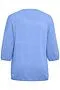 2045-Blue V-neck Jumper - Fransa+