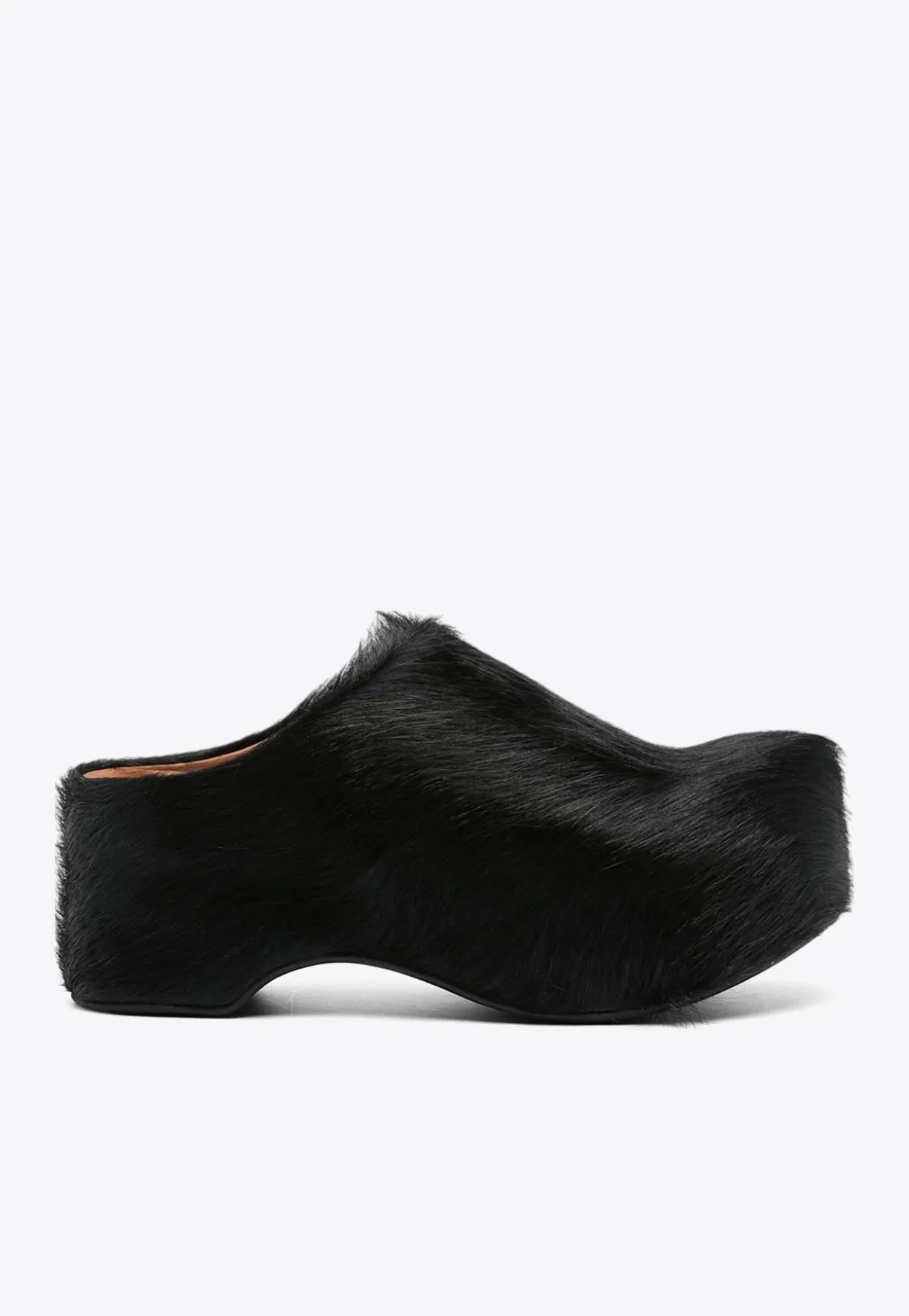 50 Long-Hair Calfskin Clogs