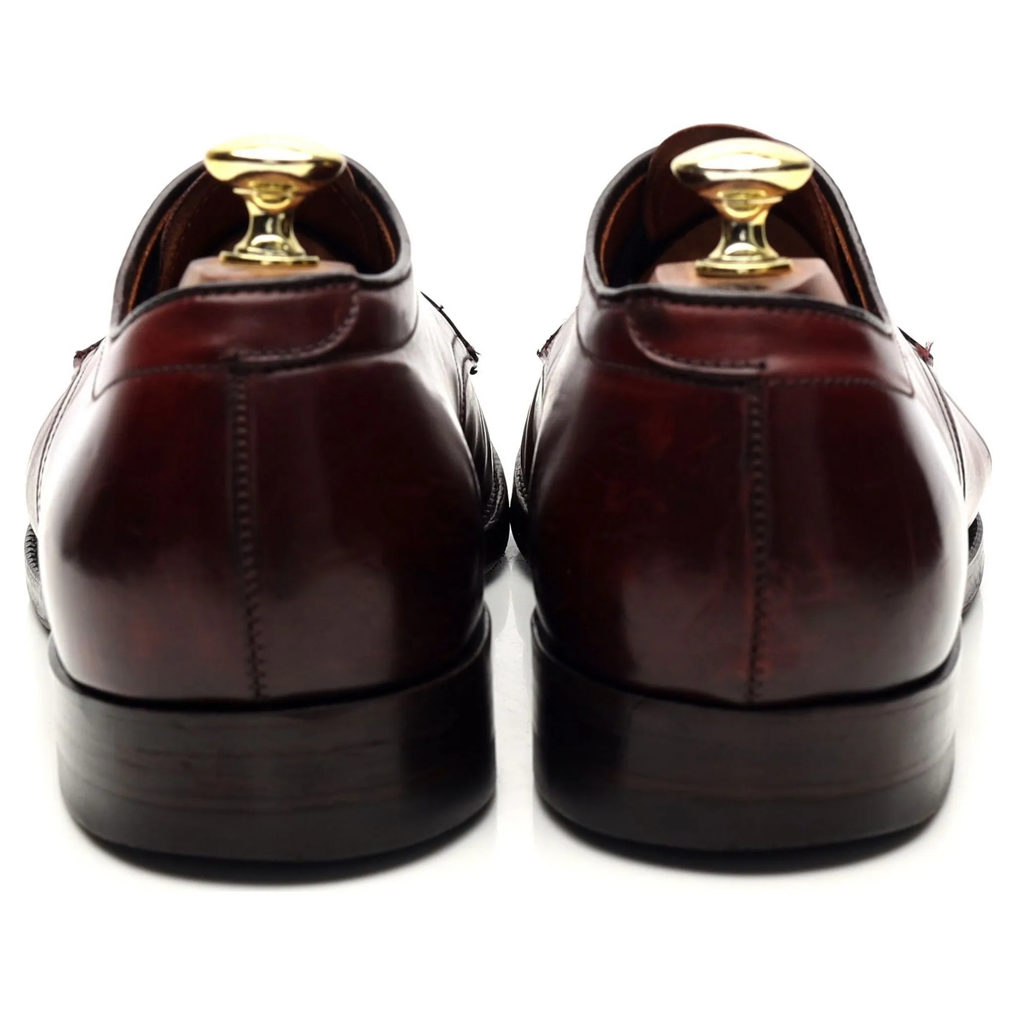 '5938' Burgundy Cordovan Leather Derby UK 7 US 8 C