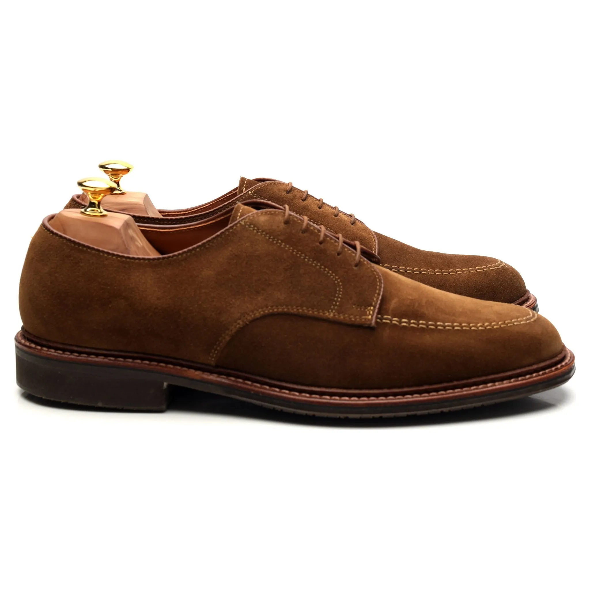 '702L Dover' Snuff Brown Suede Derby UK 11.5 US 12 E