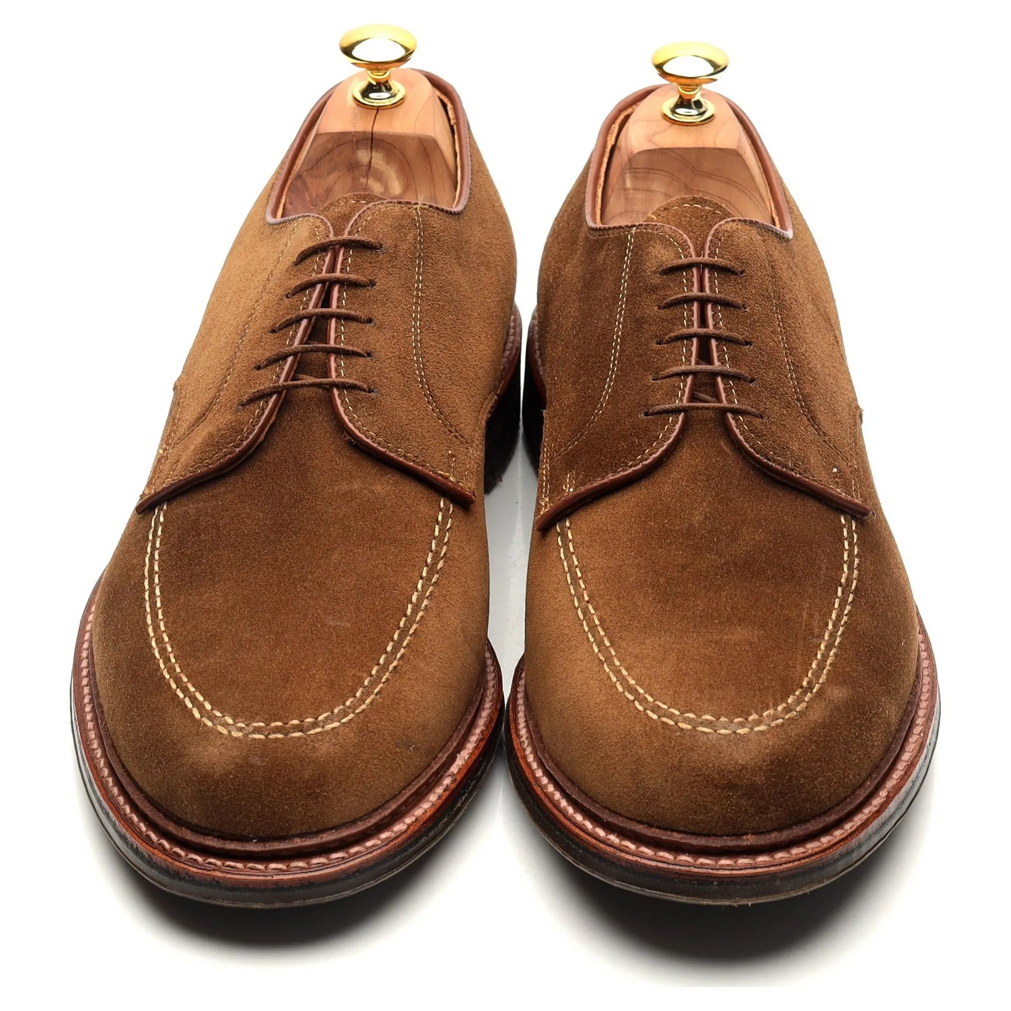 '702L Dover' Snuff Brown Suede Derby UK 11.5 US 12 E