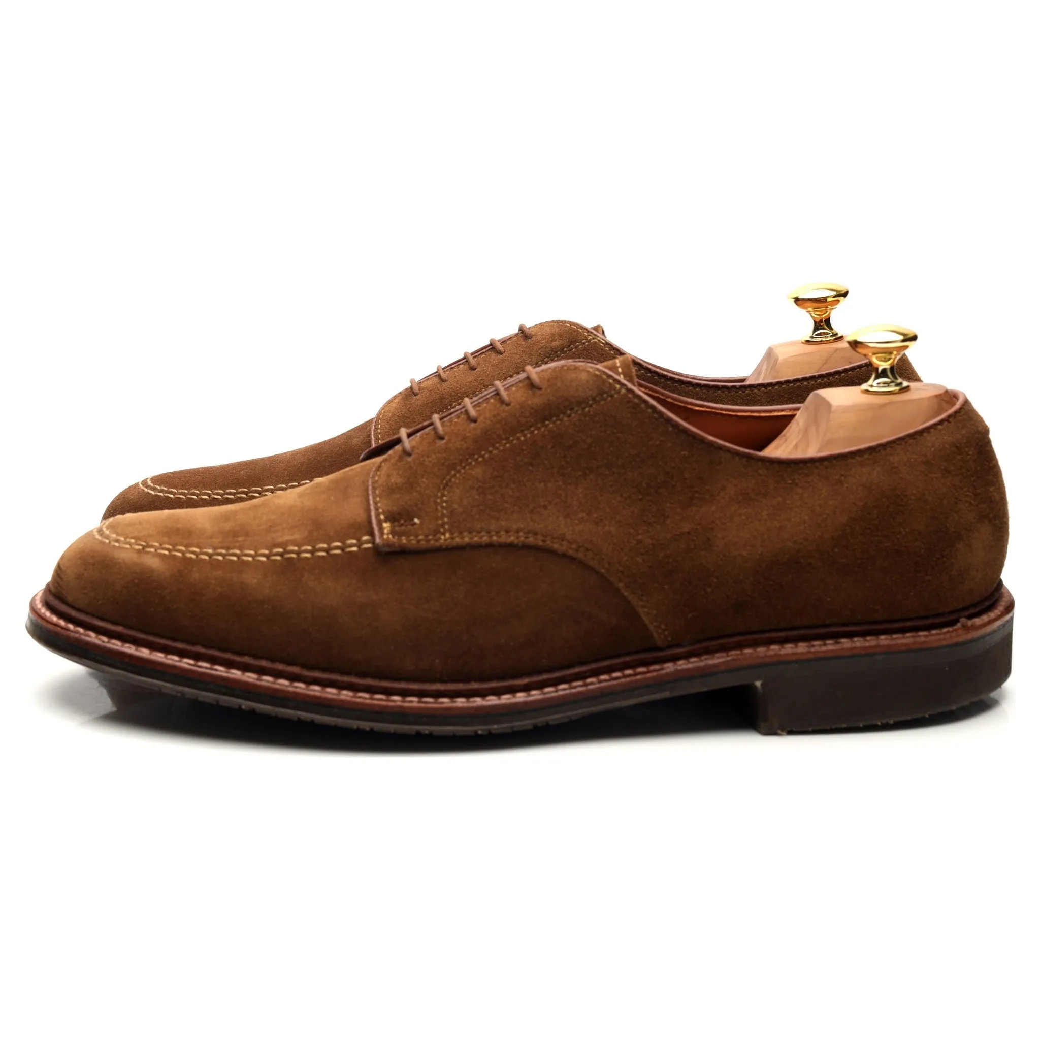 '702L Dover' Snuff Brown Suede Derby UK 11.5 US 12 E