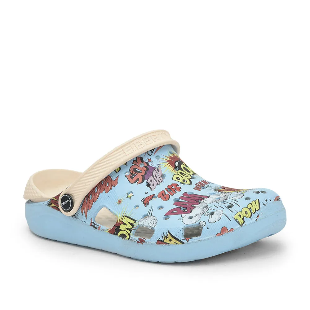 A-HA By Liberty LPMXT-810 Men Sea Blue Clogs