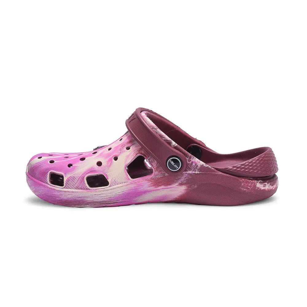 A-HA By Liberty LPMXT-962E Women Pink Clogs