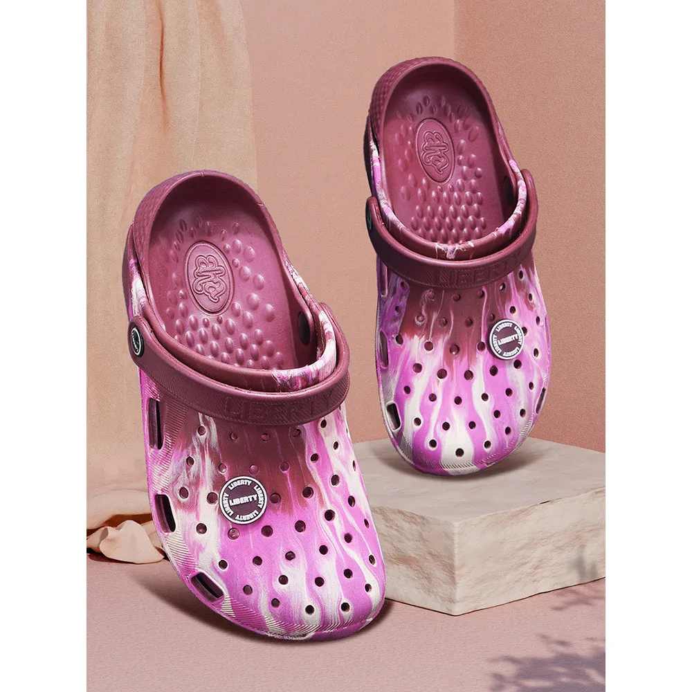 A-HA By Liberty LPMXT-962E Women Pink Clogs