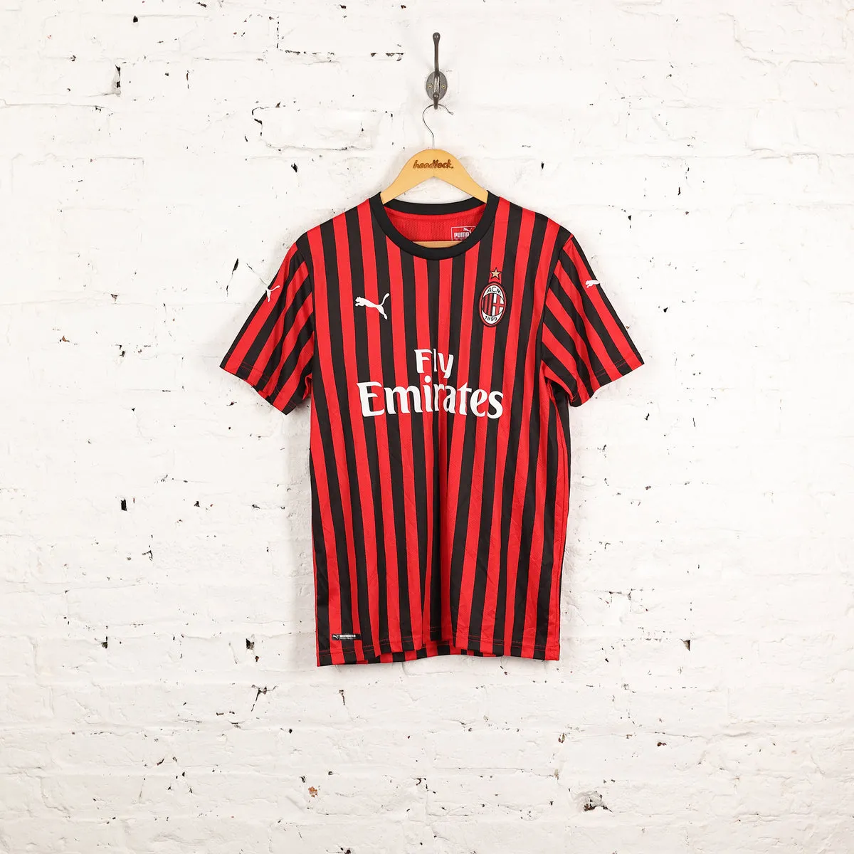 AC Milan 2019 Puma Home Football Shirt - Red - M