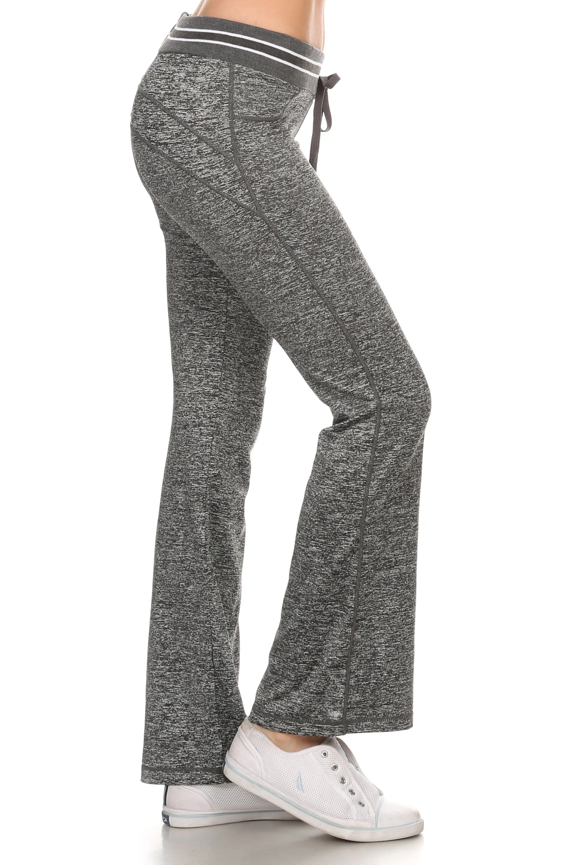 Active Marled Bootcut Yoga Pants