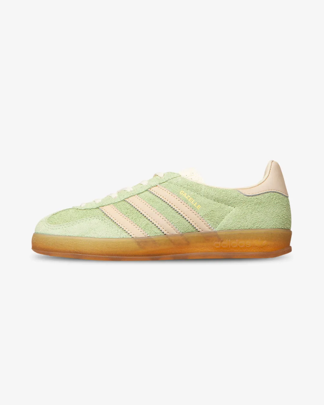 adidas Gazelle Indoor W Semi Green Yellow White