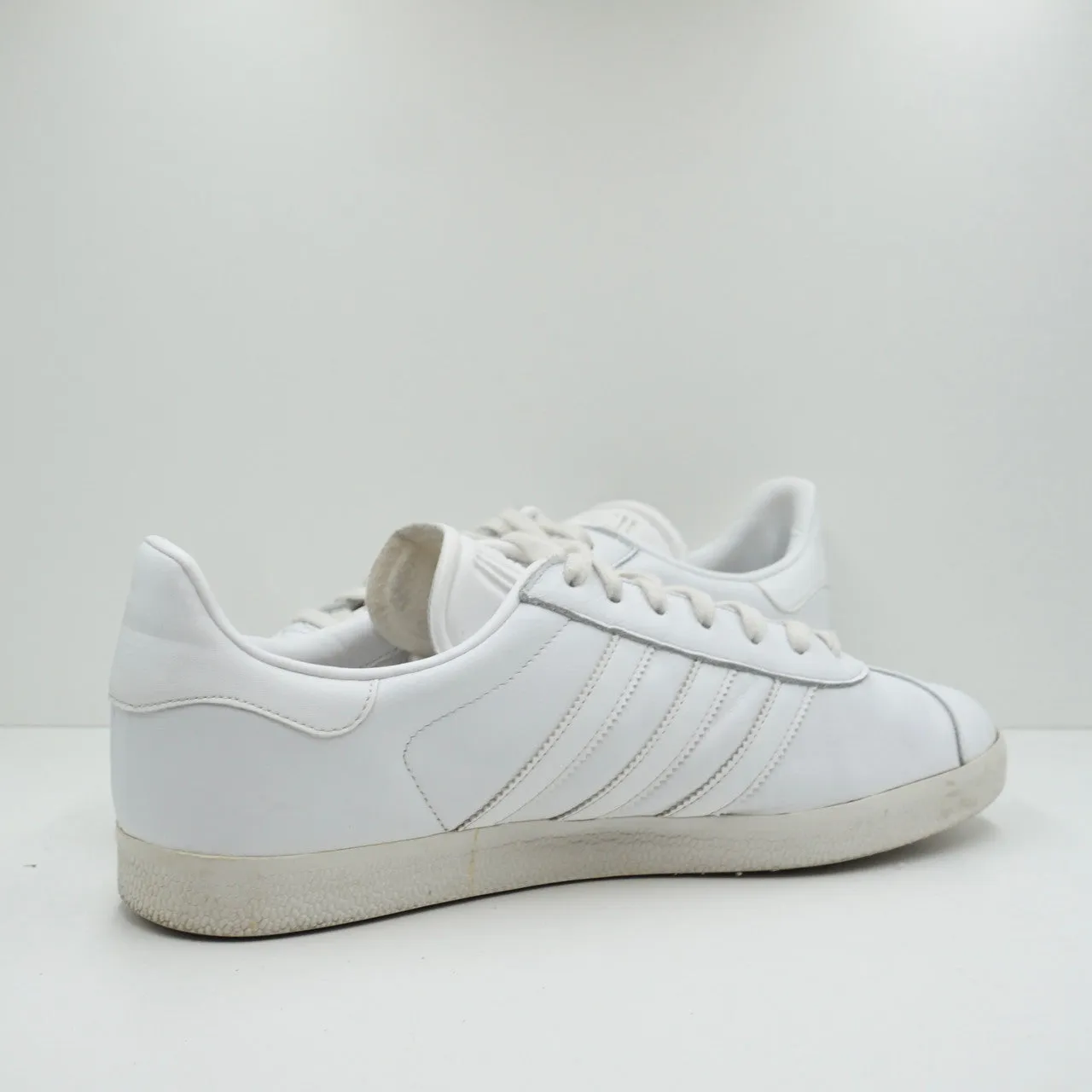 Adidas Gazelle White/White-Gold Metallic