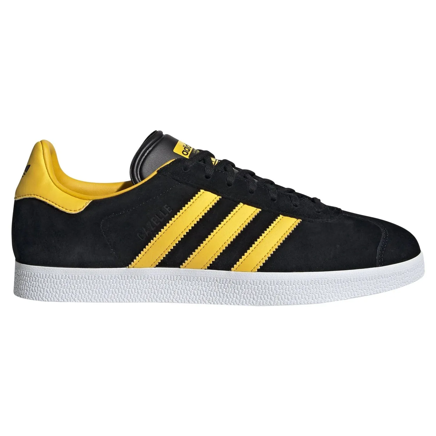 adidas Originals Gazelle Shoes - Core Black & Bold Gold