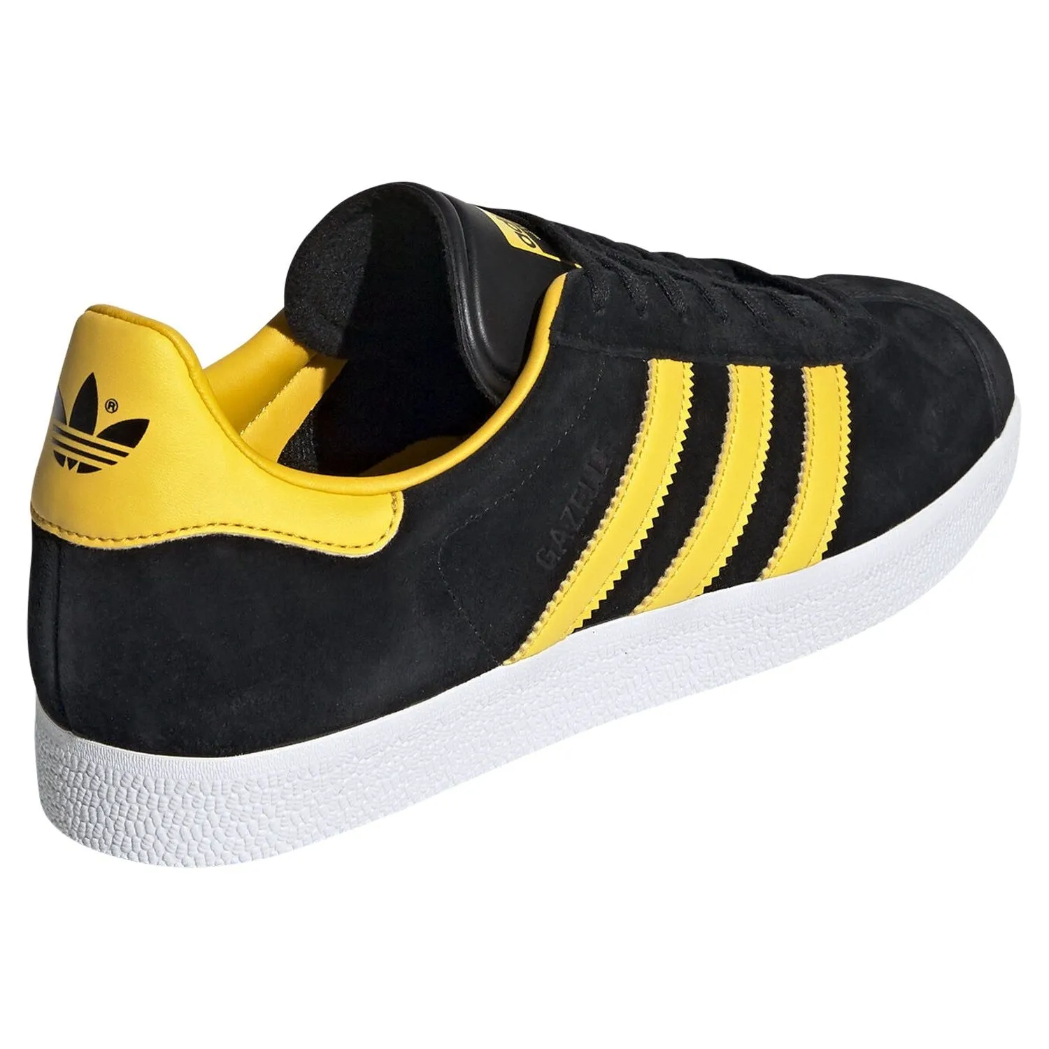 adidas Originals Gazelle Shoes - Core Black & Bold Gold