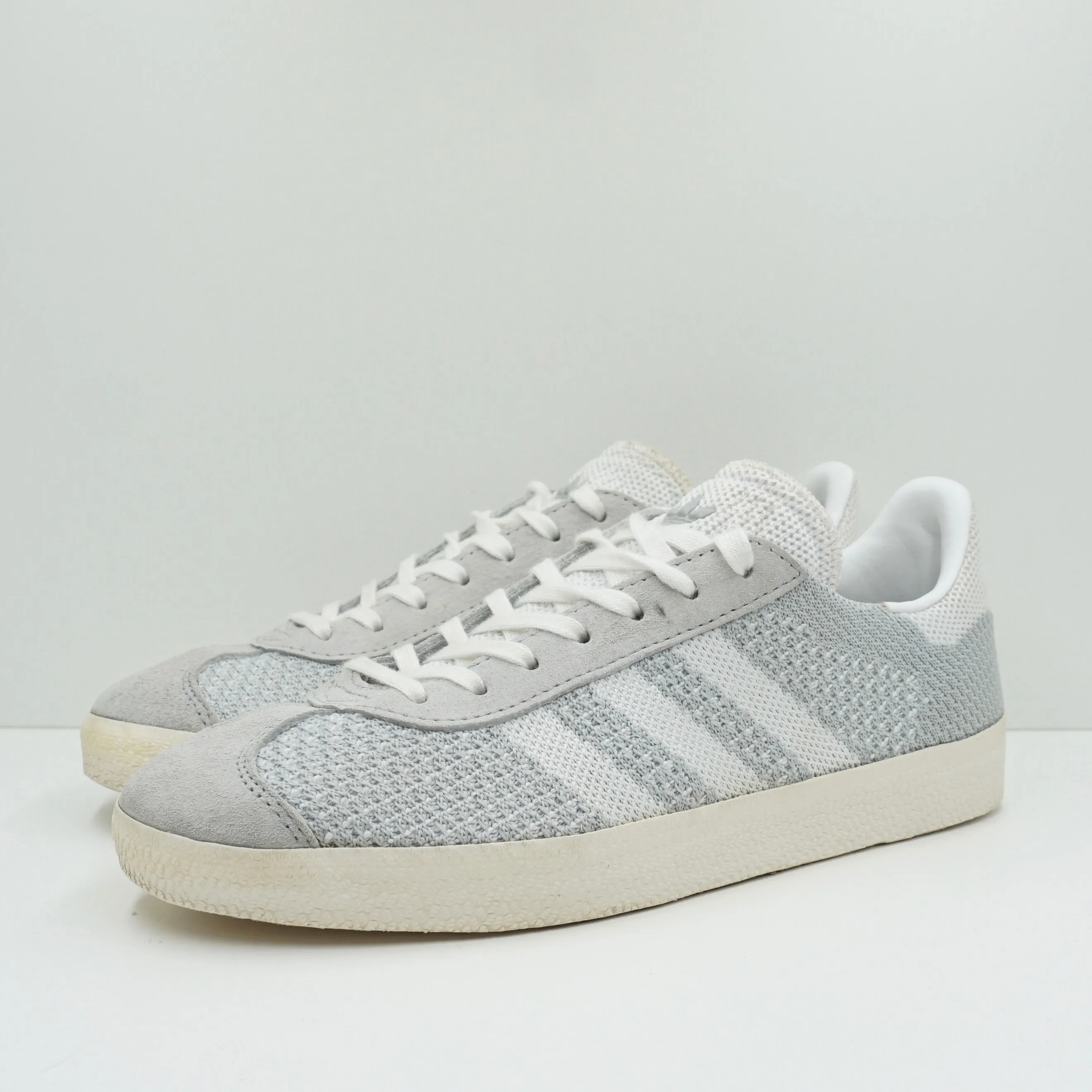 Adidas Orignal Gazelle Primeknit Onix/Chalk White