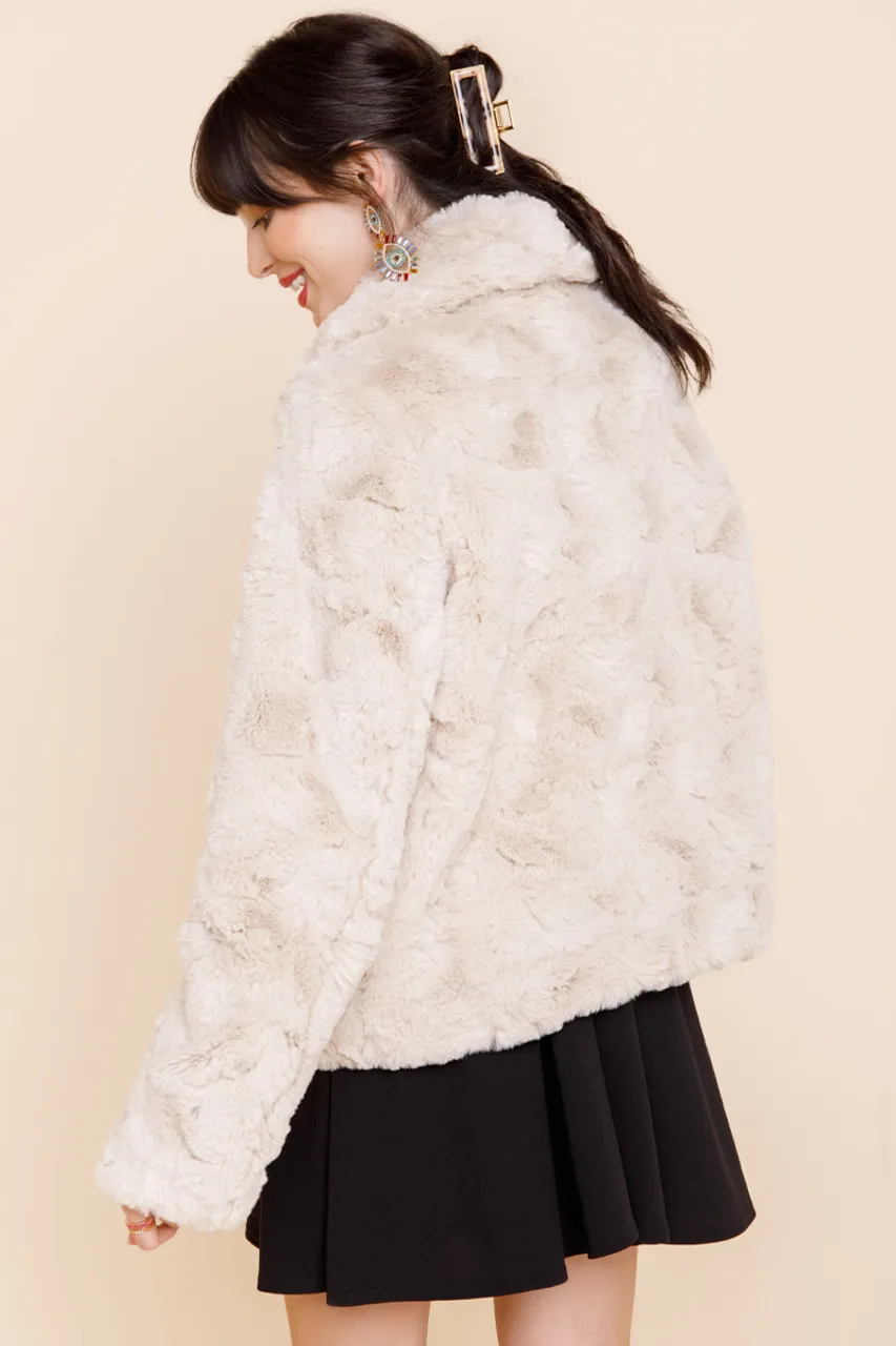 Alicia Faux Fur Overcoat