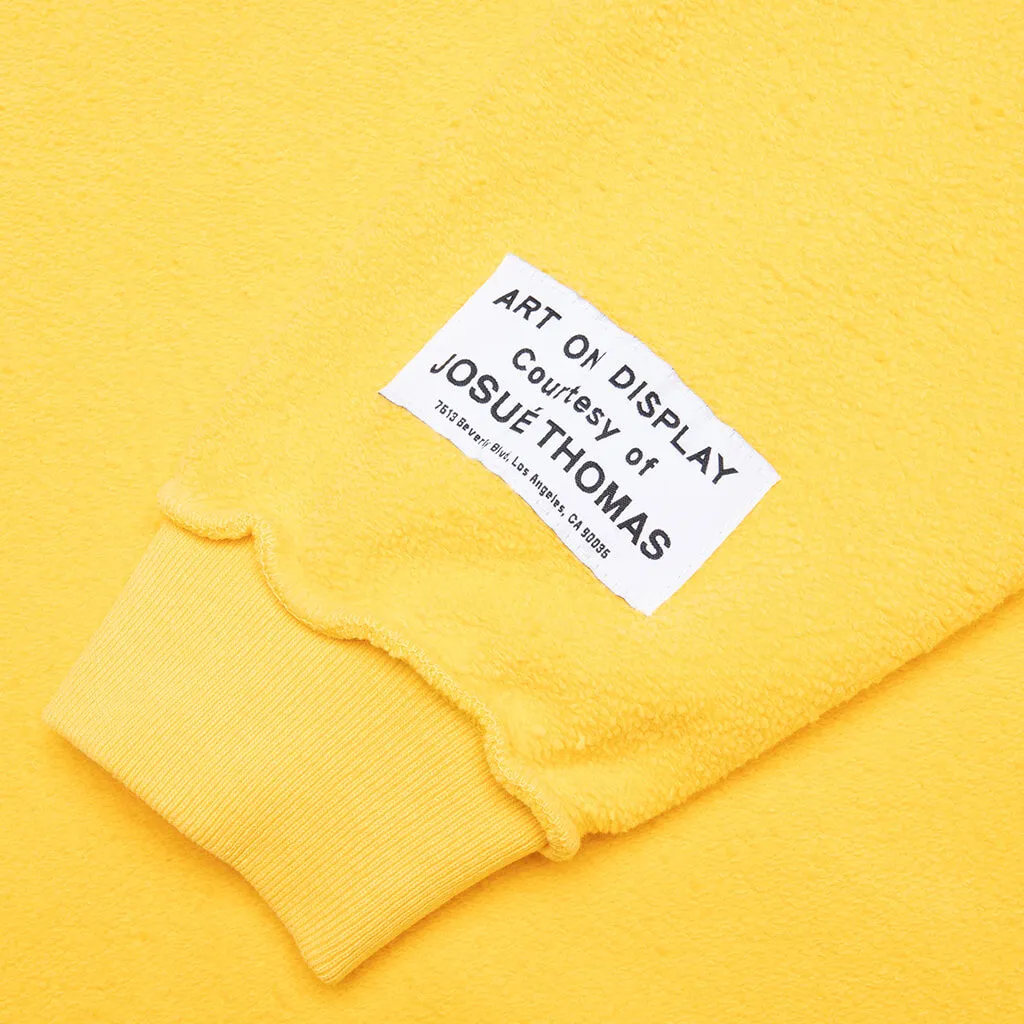 Art That Kills Rev Crewneck - Yellow