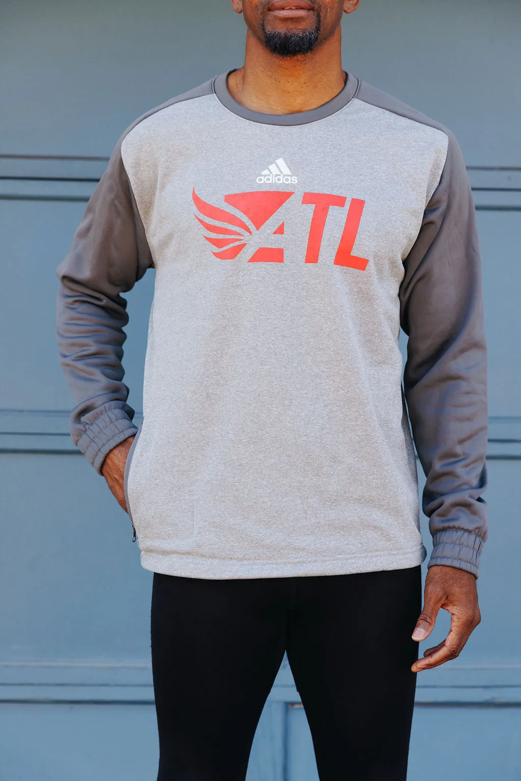 ATL Raglan Sweatshirt - Grey