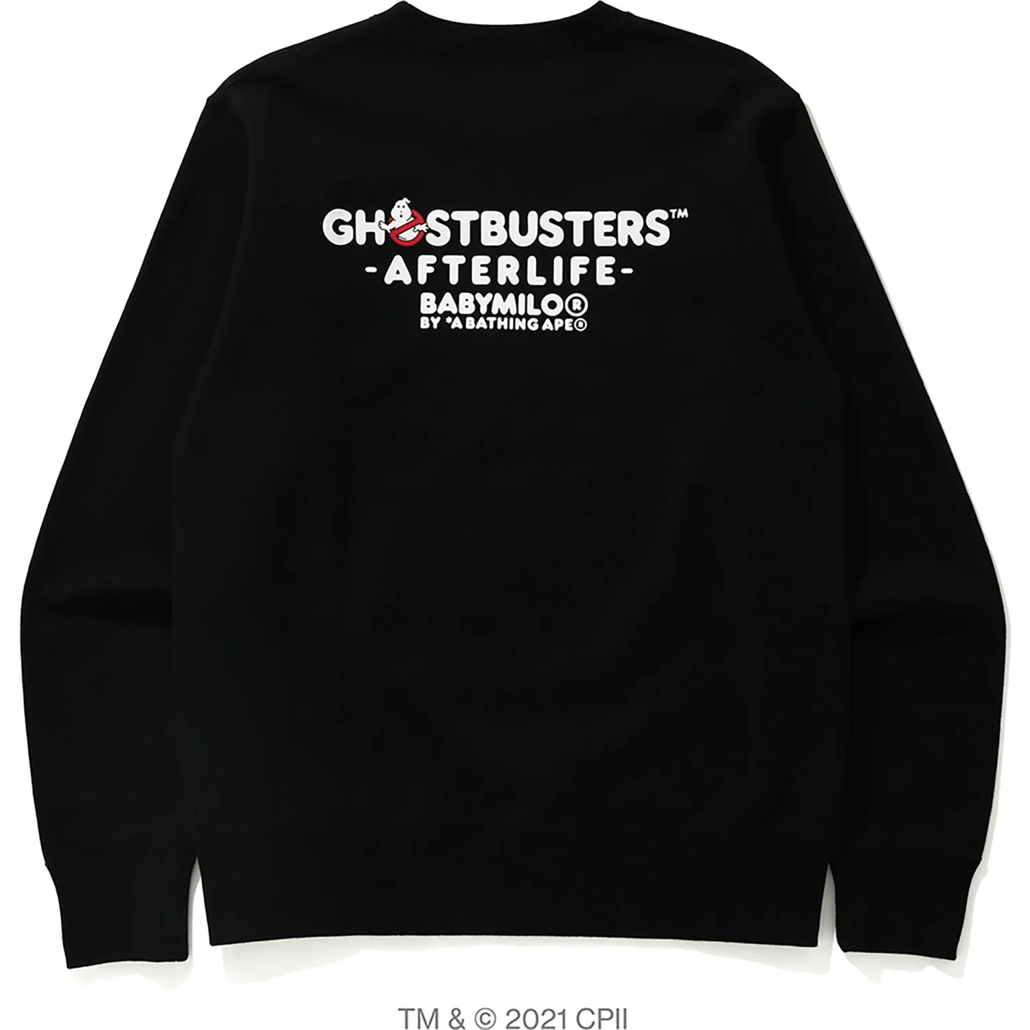 BAPE X GHOSTBUSTERS APE HEAD CREWNECK MENS