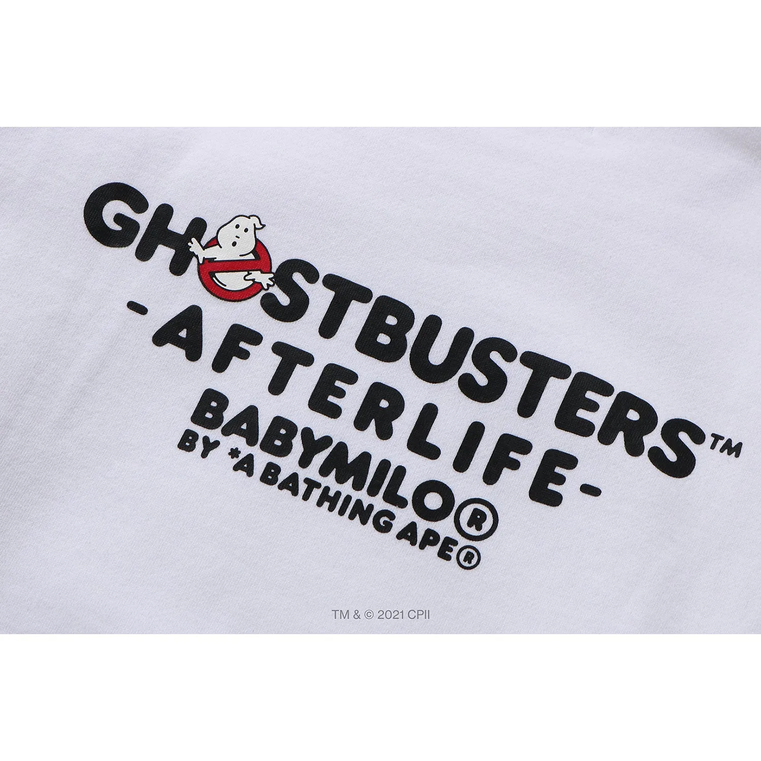 BAPE X GHOSTBUSTERS APE HEAD CREWNECK MENS