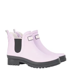 Barbour Mallow Wellingtons in Pale Lilac LRF0091