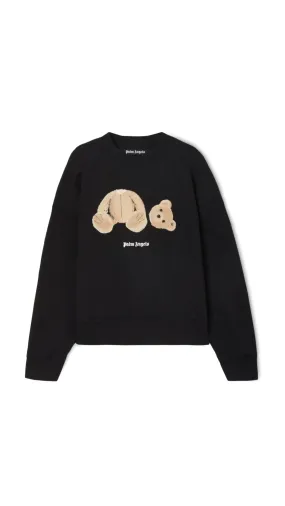 Bear Crewneck Sweatshirt - Black