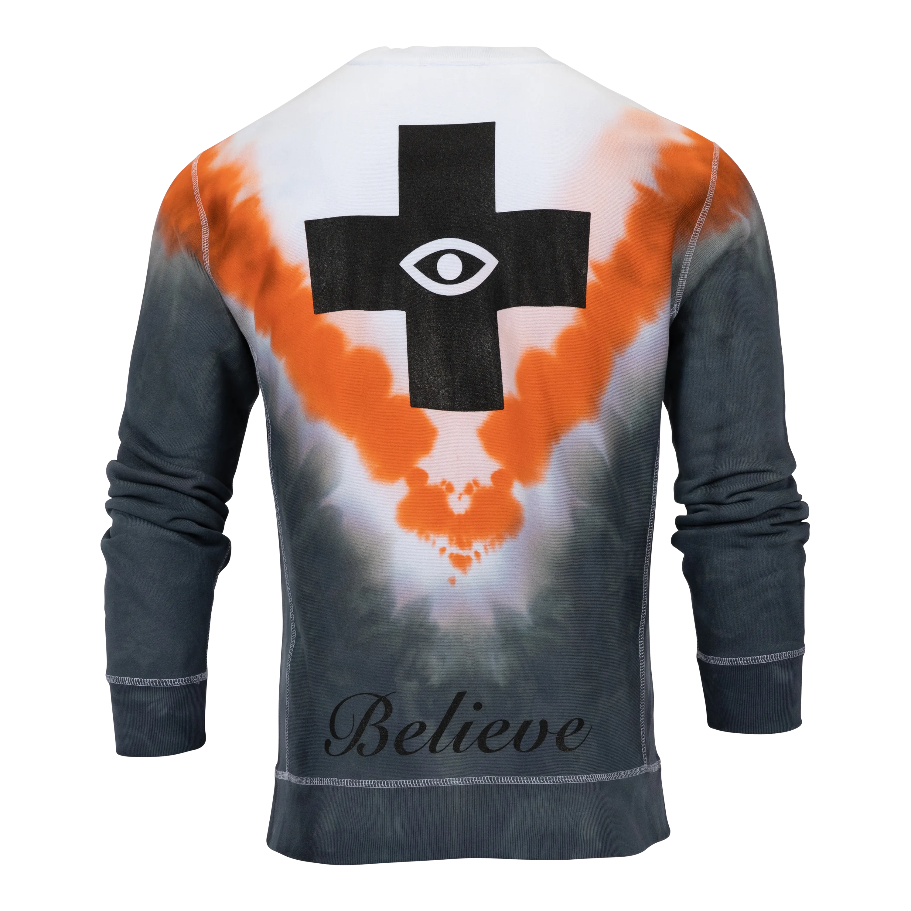 Believe Tie Dye Crewneck