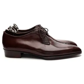 Bespoke Dark Brown Leather Derby UK 9.5 E / UK 10 D