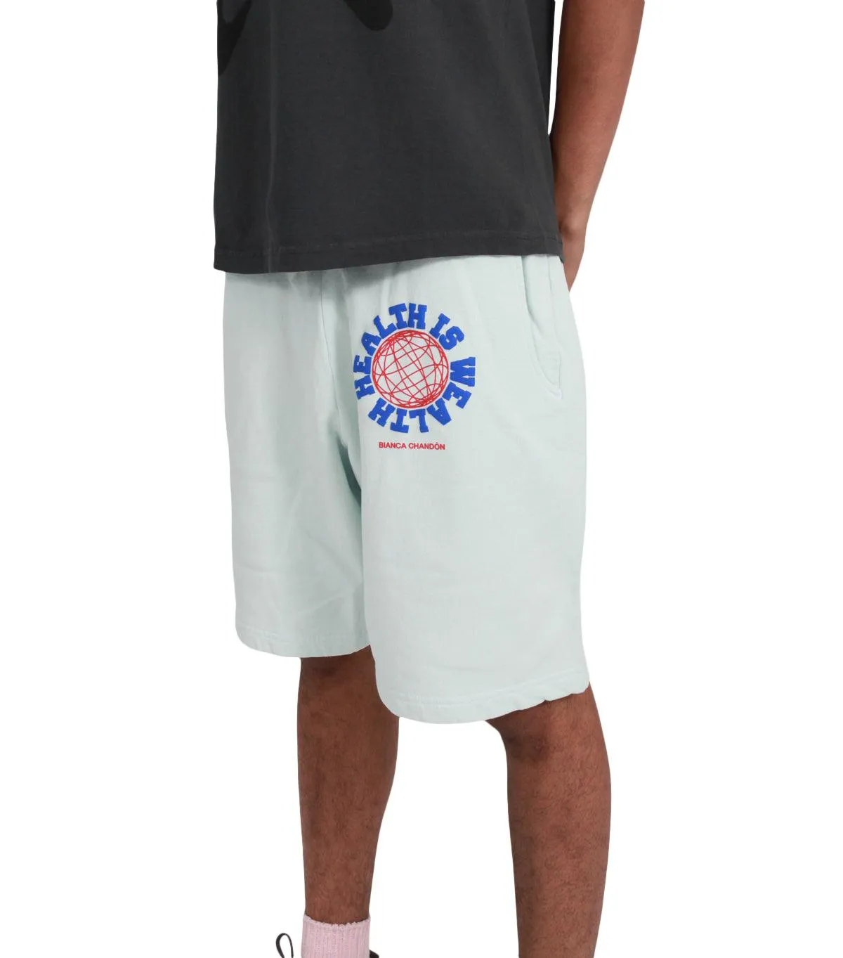 Bianca Chandon Running Juice Club Sweatshorts Blue