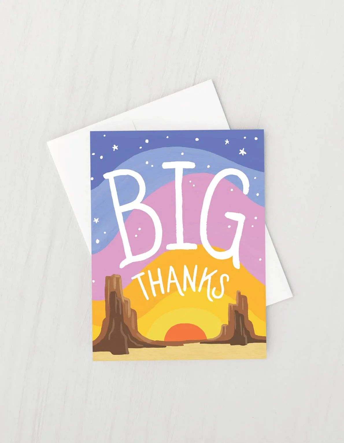 Big Thanks Card - Boxed Set