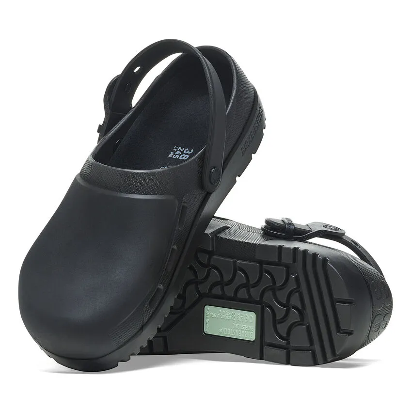 Birkenstock Unisex Birki Air 2.0 Clogs-Jet Black