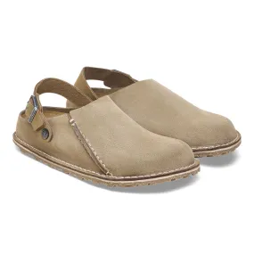 Birkenstock Women’s Lutry Premium Clogs-Grey/Taupe