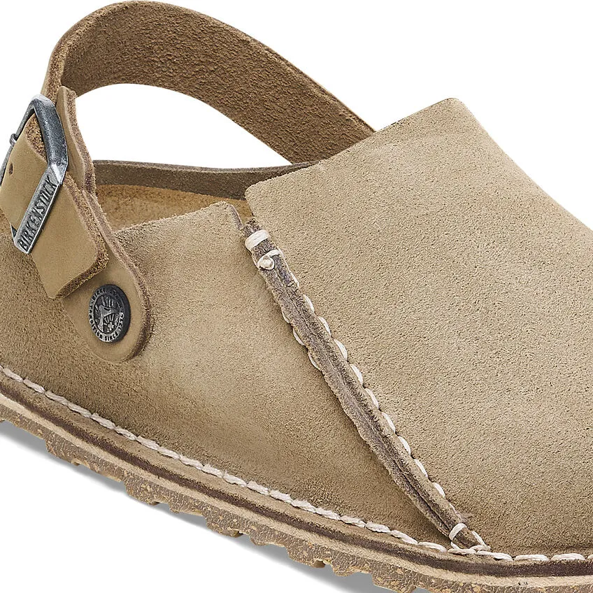 Birkenstock Women’s Lutry Premium Clogs-Grey/Taupe