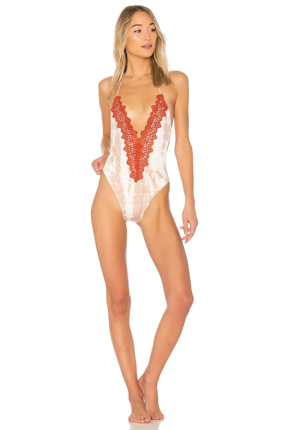 Blue Life Mirage Halter One Piece Desert Sands Tie Dye