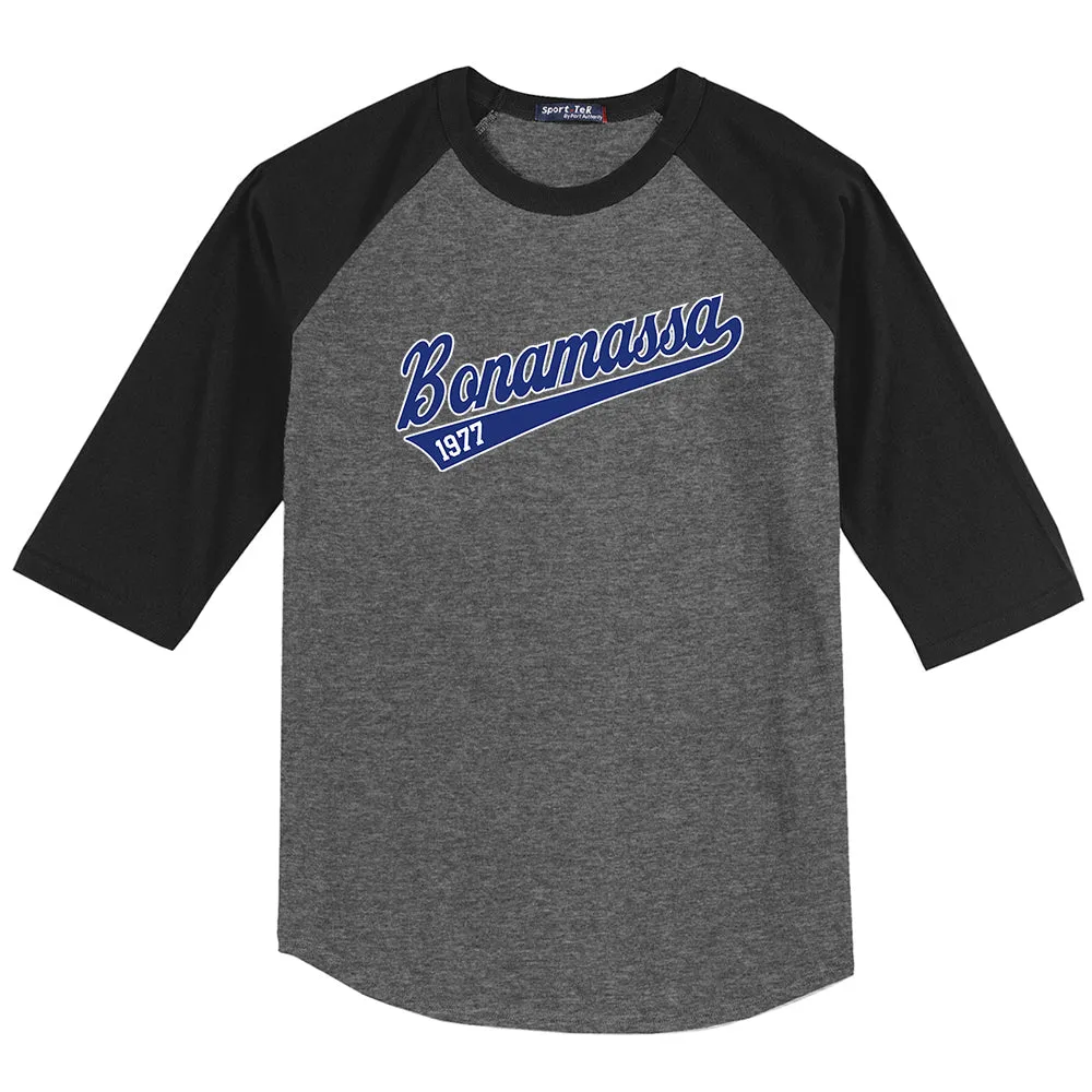 BonaBaseball Colorblock Raglan 3/4 Sleeve T-Shirt  (Men)