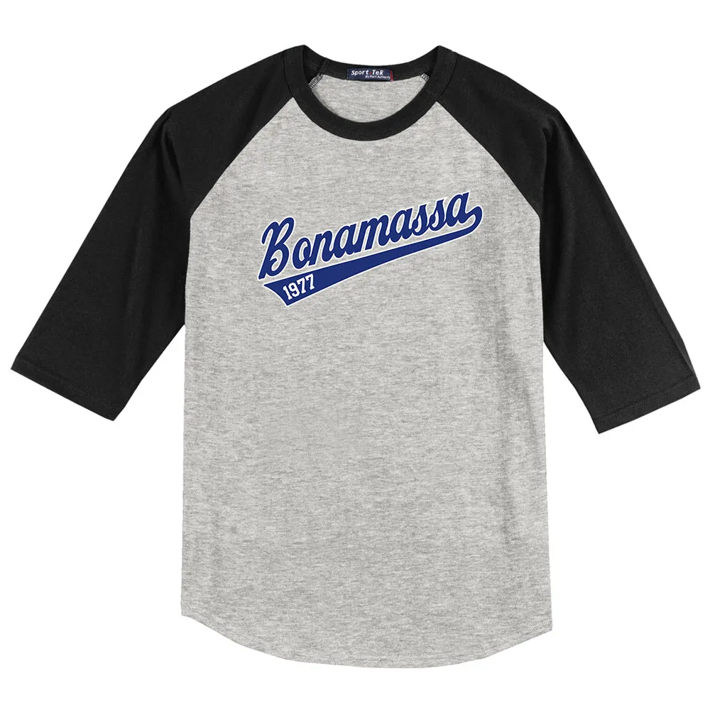 BonaBaseball Colorblock Raglan 3/4 Sleeve T-Shirt  (Men)