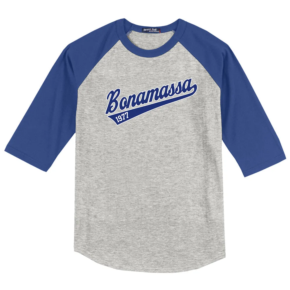 BonaBaseball Colorblock Raglan 3/4 Sleeve T-Shirt  (Men)