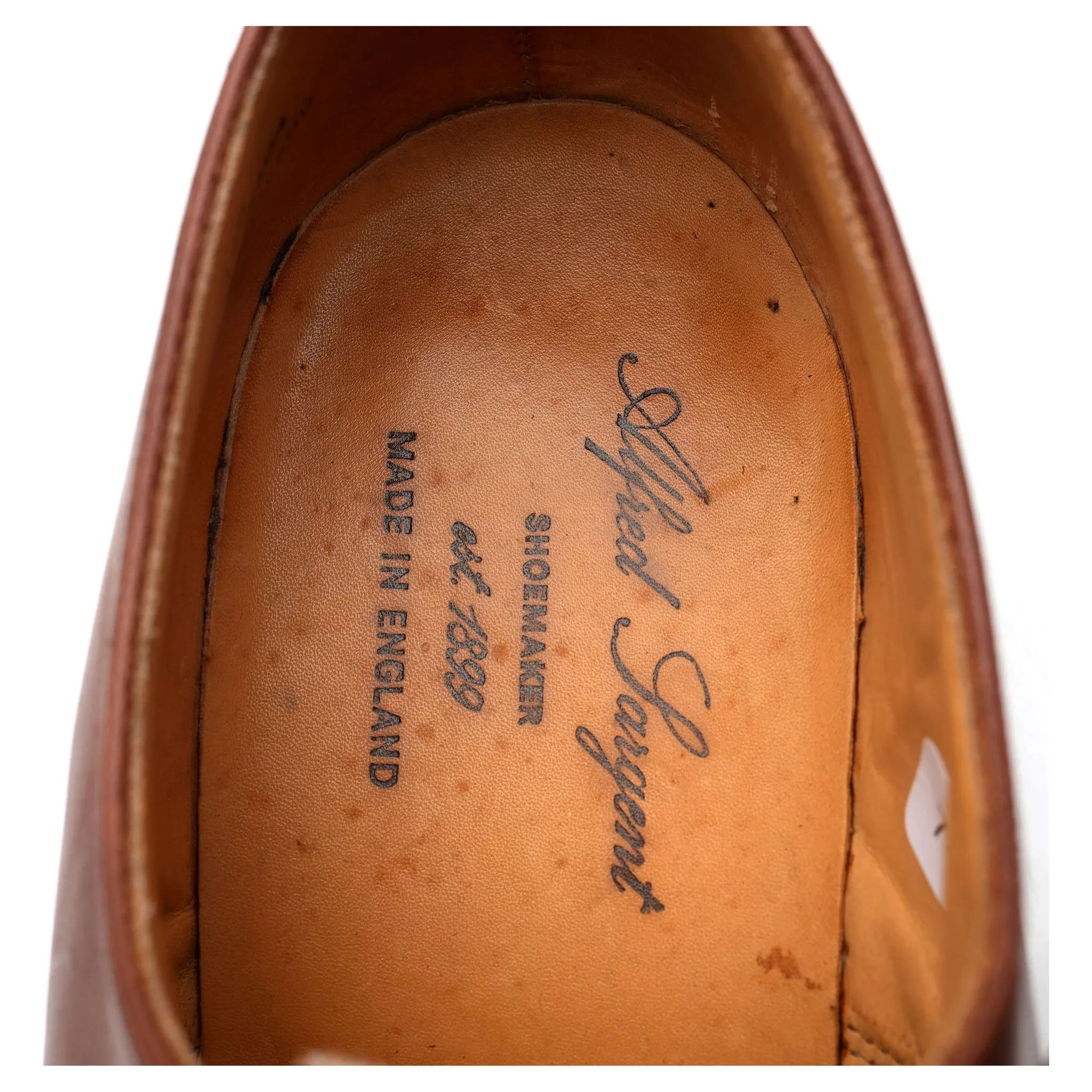 'Boston' Brown Leather Derby UK 6