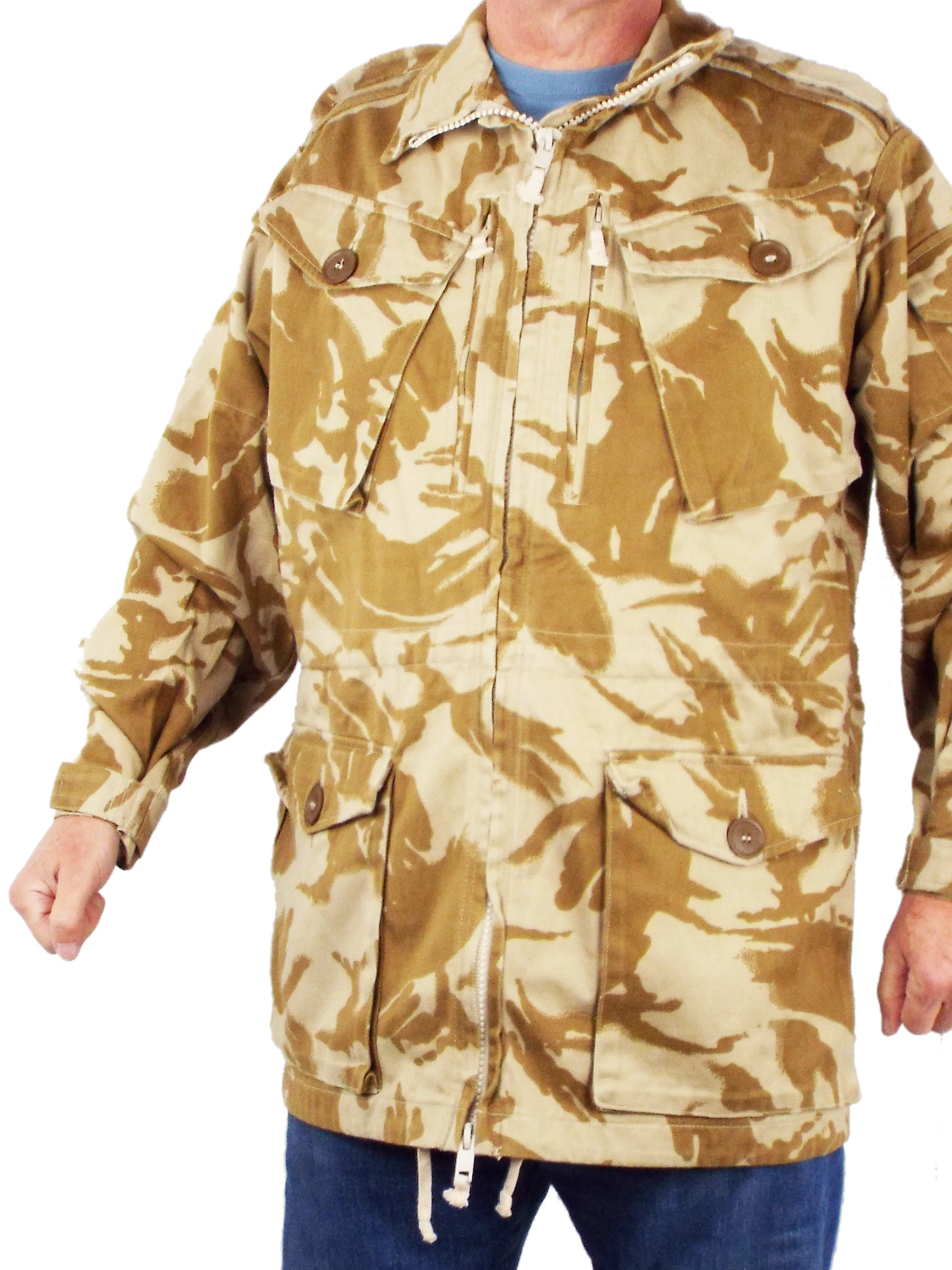 British Desert Temperate Smock - Combat - Zip Front - Grade 1