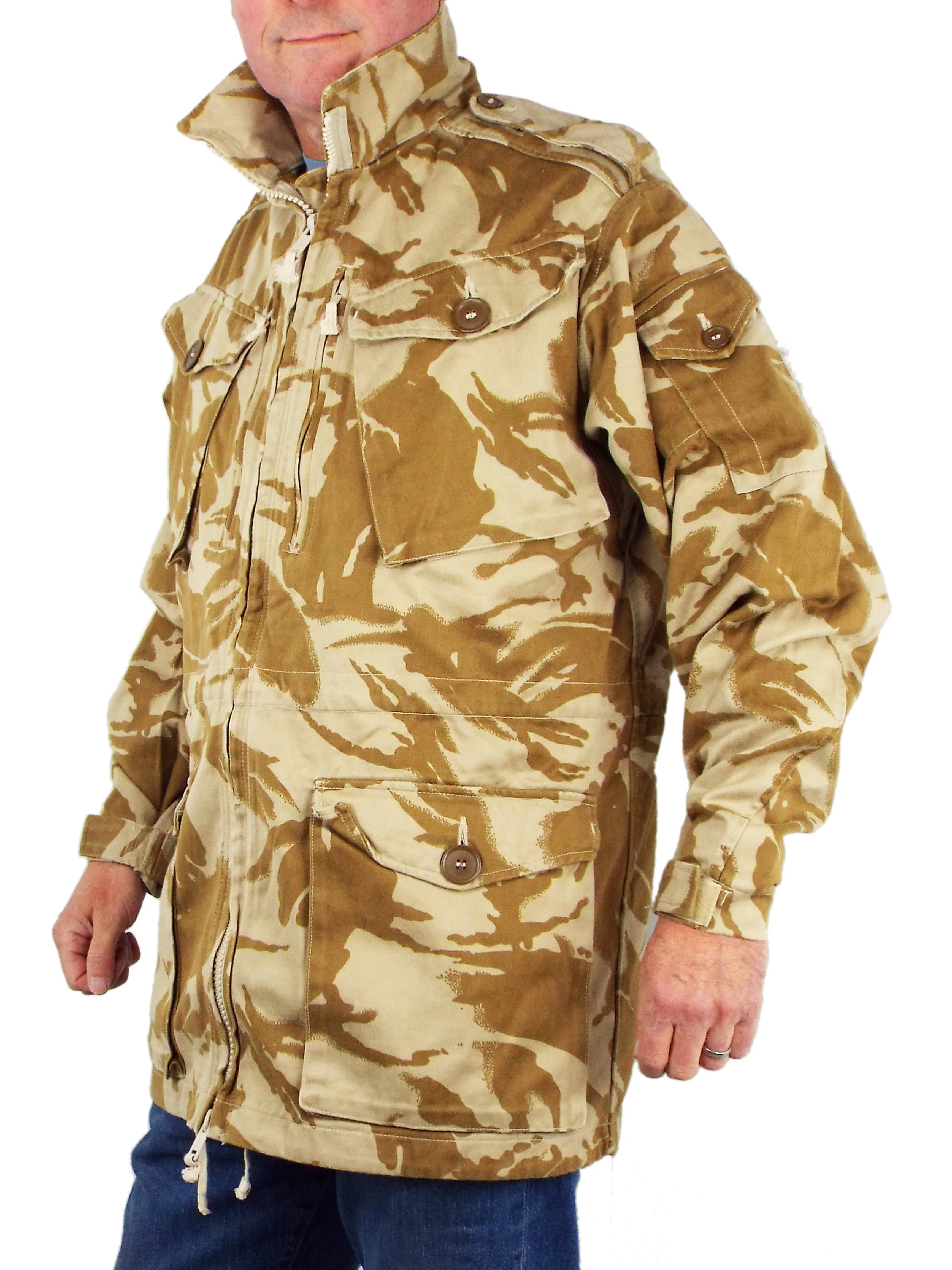 British Desert Temperate Smock - Combat - Zip Front - Grade 1