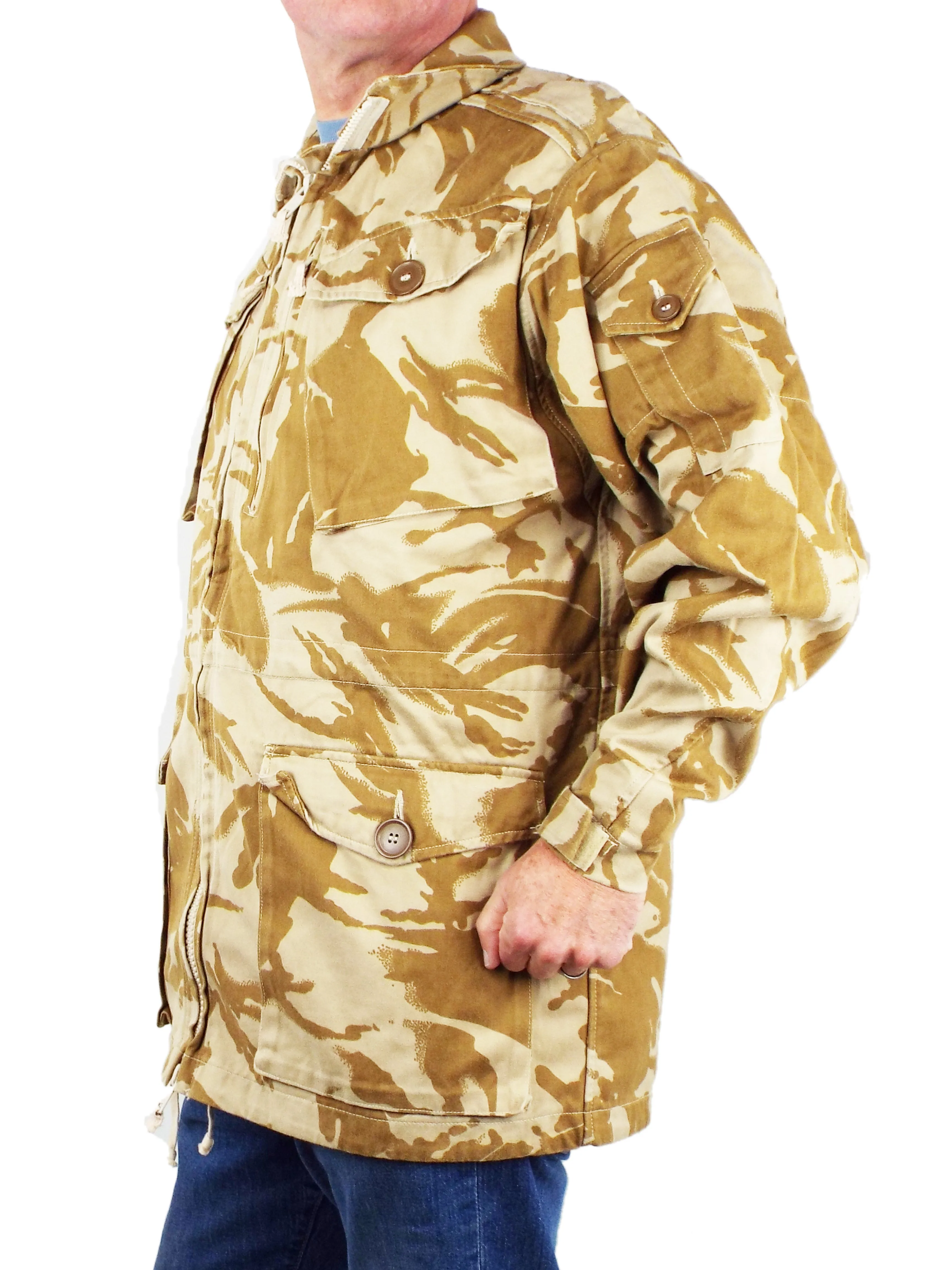 British Desert Temperate Smock - Combat - Zip Front - Grade 1