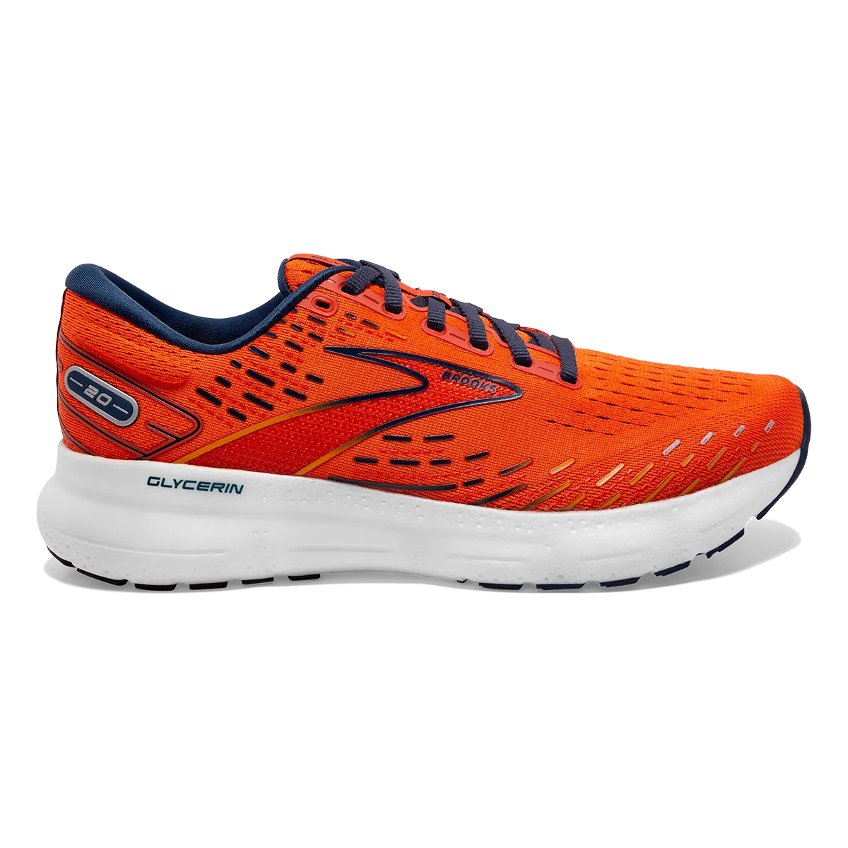 Brooks Glycerin 20 - Orange - Titan - Flame