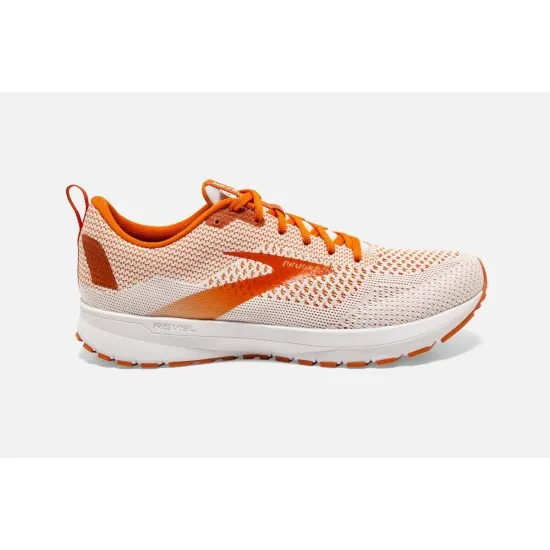 Brooks Revel 4 White/Orange CA4056-987 Men