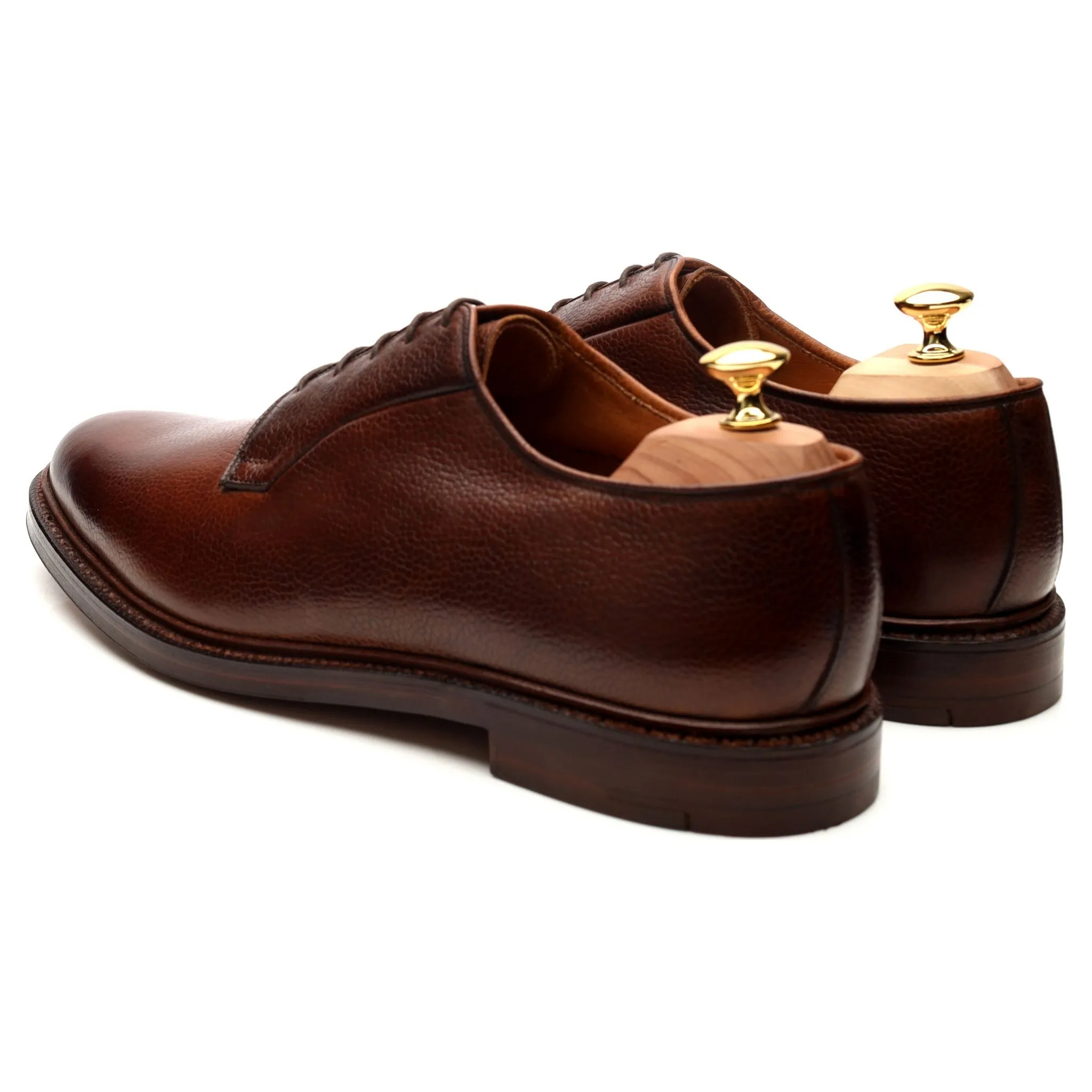 Brown Leather Derby UK 11 E