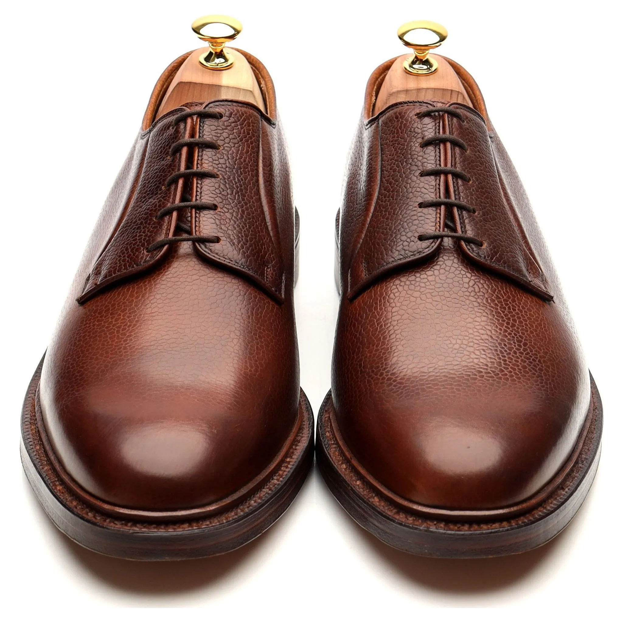 Brown Leather Derby UK 11 E