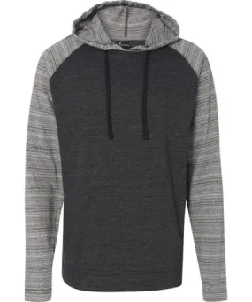 Burnside Yarn-Dyed Hooded Raglan T-Shirt