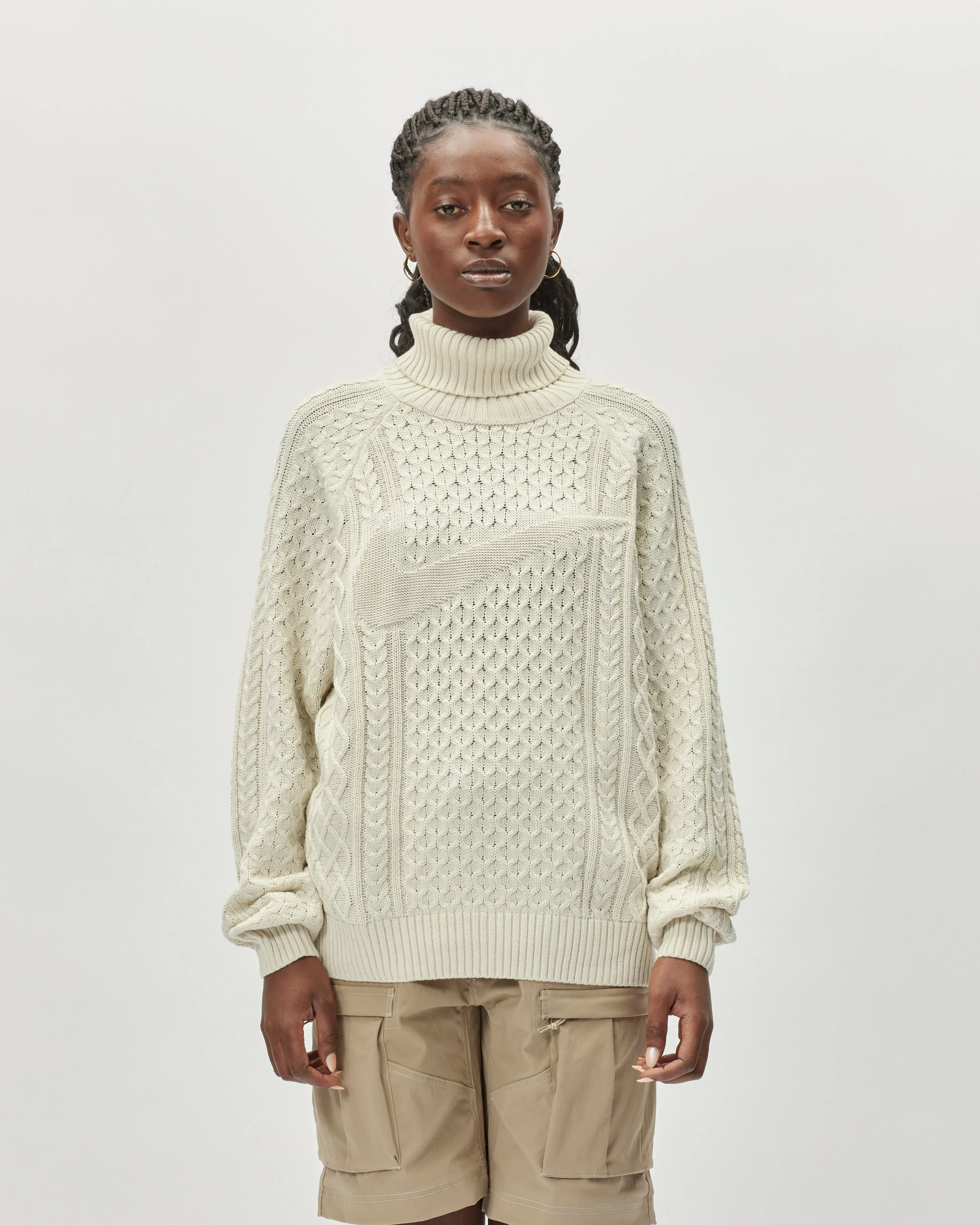 Cable Knit Turtleneck