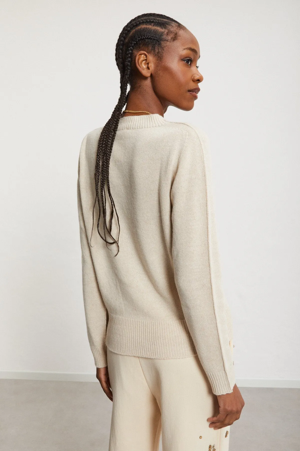 Cashmere blend jumper