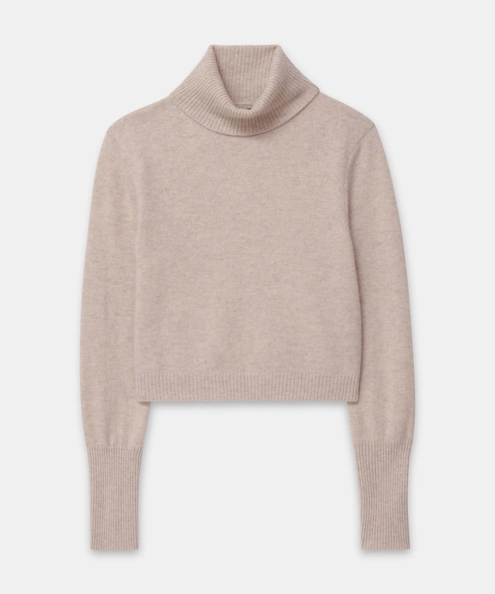 Cashmere Cropped Turtleneck